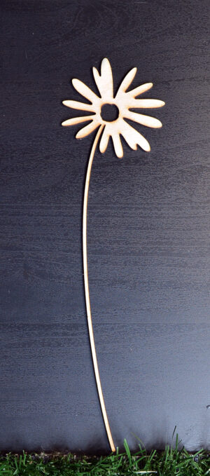 Kwiatek polny ze sklejki – wzór 5