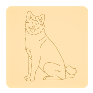 Akita inu „na słodko” – foremki do ciastek
