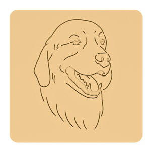 Golden retriever „na słodko” – foremki do ciastek
