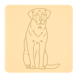 Labrador retriever „na słodko” – foremki do ciastek
