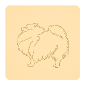 Szpic miniaturowy (Pomeranian) „na słodko” – foremki do ciastek
