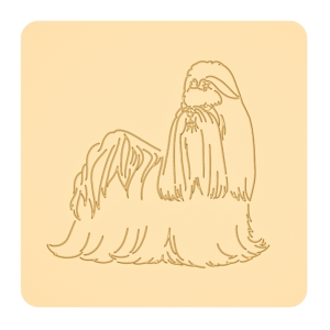 Shih tzu „na słodko” – foremki do ciastek