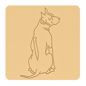 Thai ridgeback dog „na słodko” – foremki do ciastek