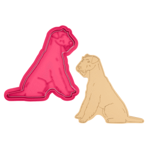 Airedale terrier „na słodko” – foremki do ciastek