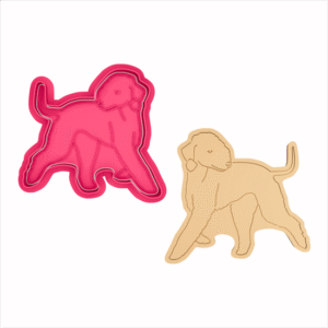 Bedlington terrier „na słodko” – foremki do ciastek