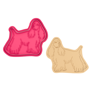 Cocker spaniel amerykański „na słodko” – foremki do ciastek