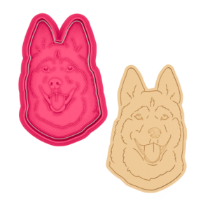 Husky syberyjski „na słodko” – foremki do ciastek