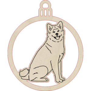 Akita – zawieszka