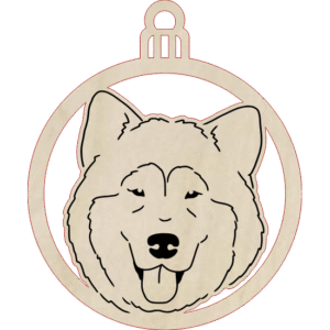 Alaskan malamute – zawieszka