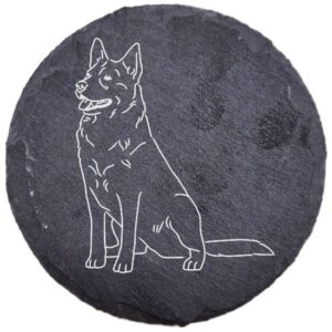 Australian cattle dog – podstawka z łupka