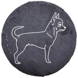Chihuahua – podstawka z łupka