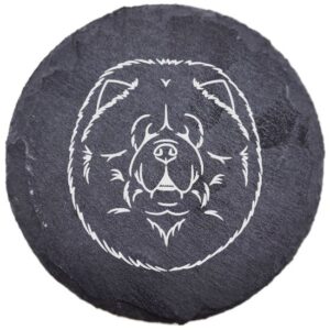 Chow chow – podstawka z łupka