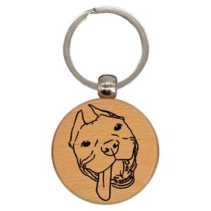 American Staffordshire terrier – breloczek