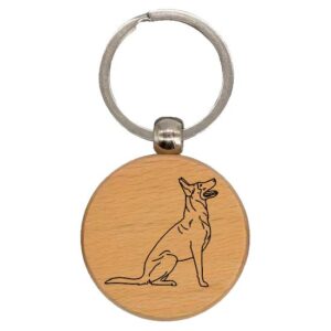 Owczarek belgijski malinois – breloczek