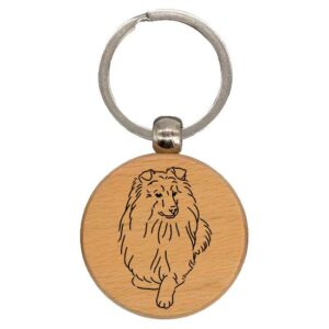 Owczarek szetlandzki – breloczek